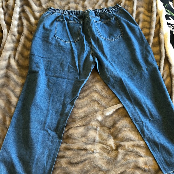 Woman Within Straight Jean 26 Wide Petite - Picture 4 of 4